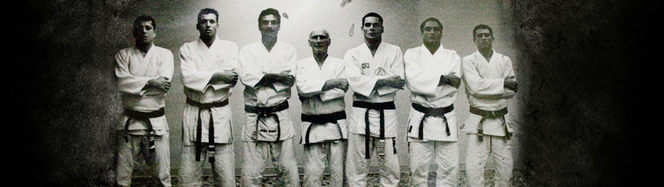 Da esquerda para direita: Rolker, Royce, Rorion, Hélio, Relson, Rickson e Royler