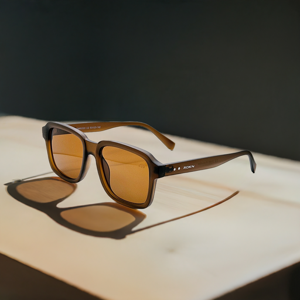 Rokn Casual Brown Sunglasses