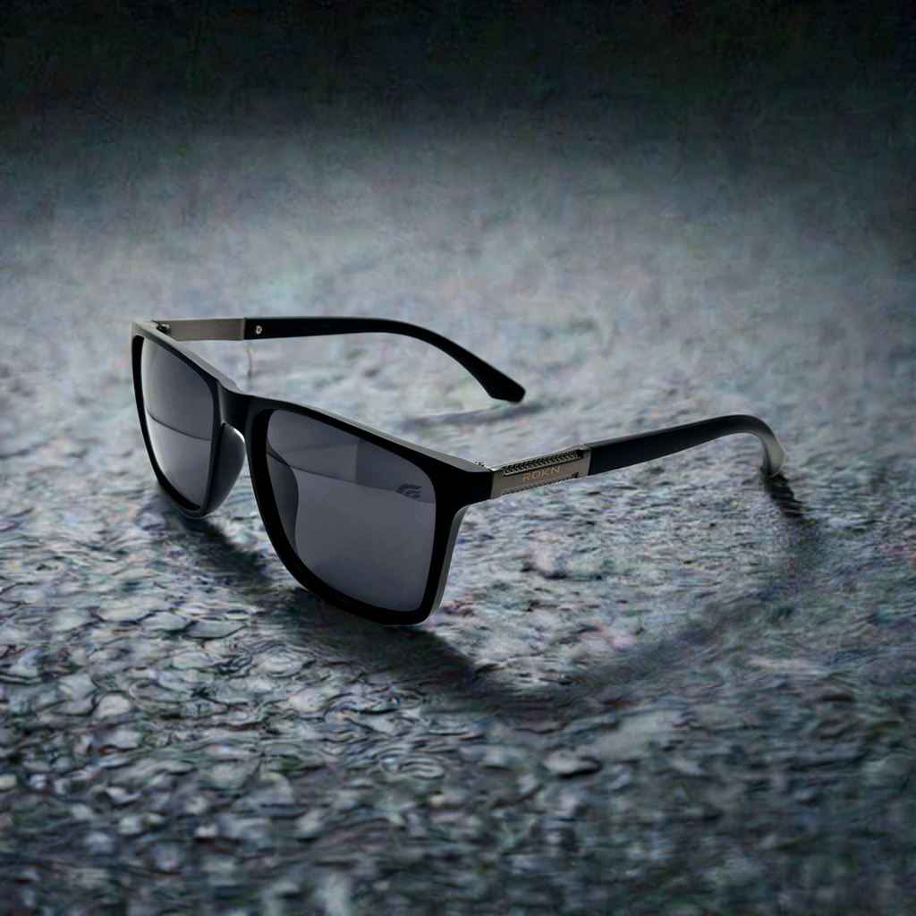 Rokn Formentera Sunglasses Black