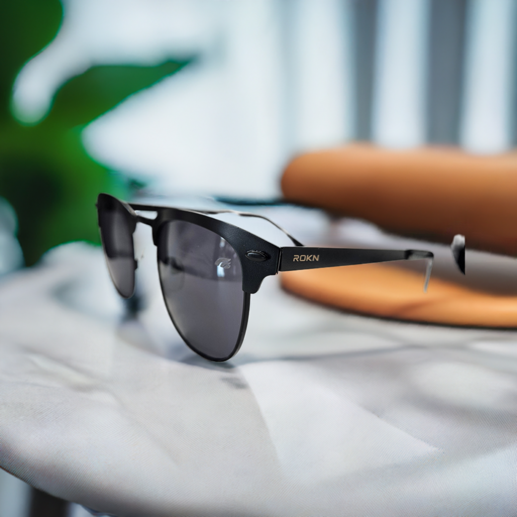 Rokn Ibiza Sunglasses Black