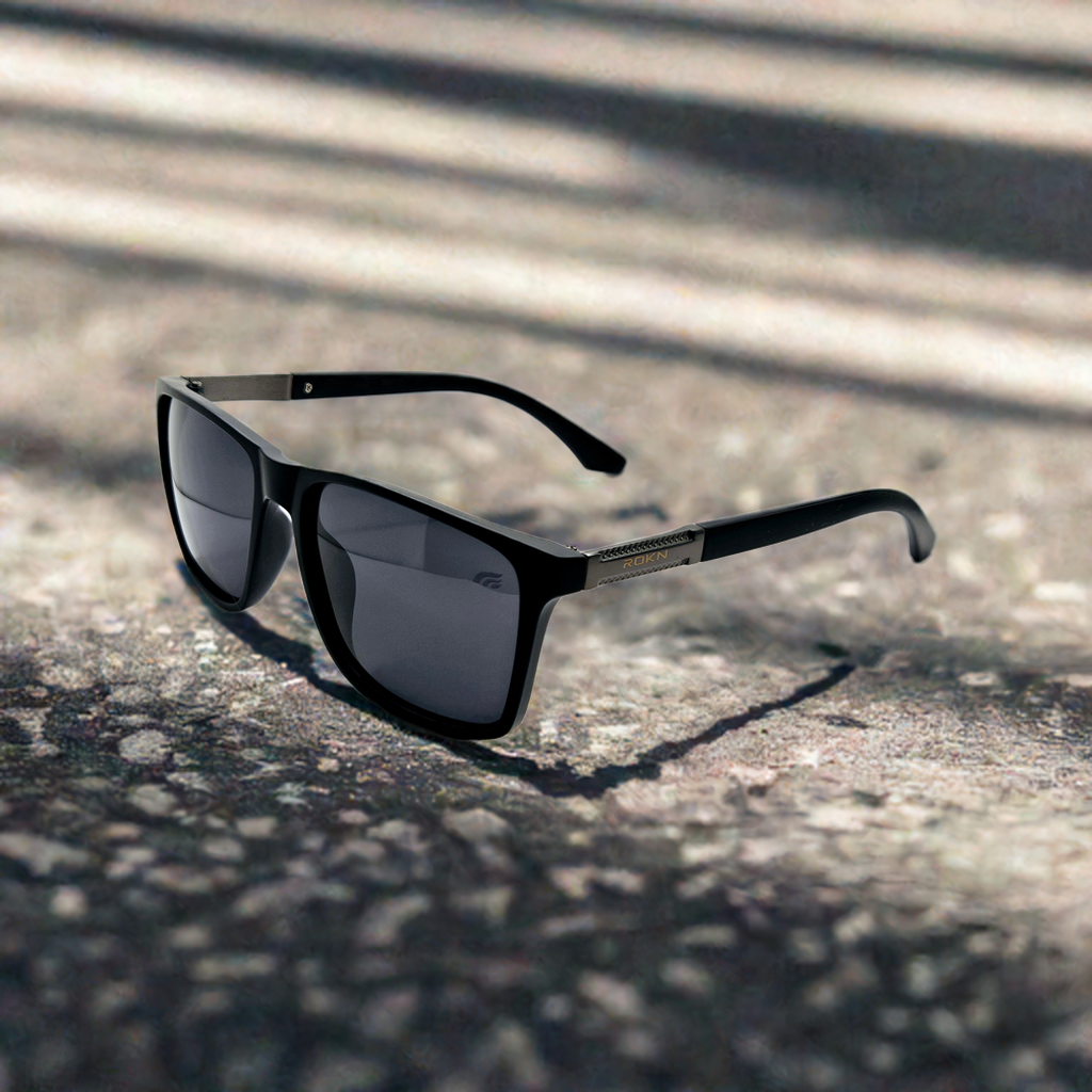 Rokn Formentera Sunglasses Black