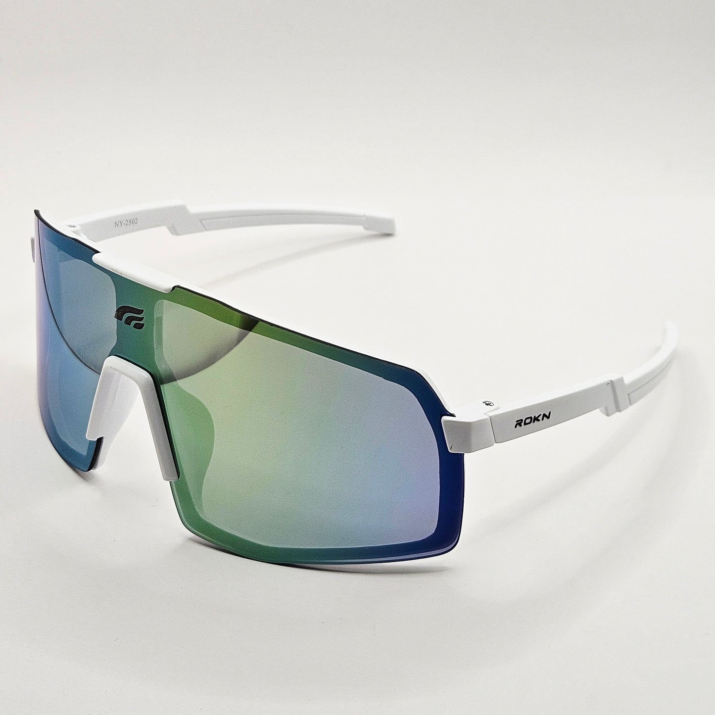 Rokn Blaze White Sunglasses