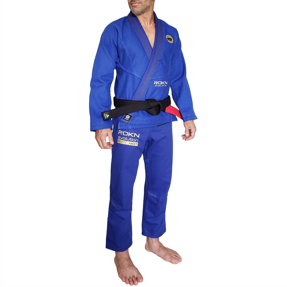 Kimono de Jiu Jitsu ROKN Evolution NEXT Azul