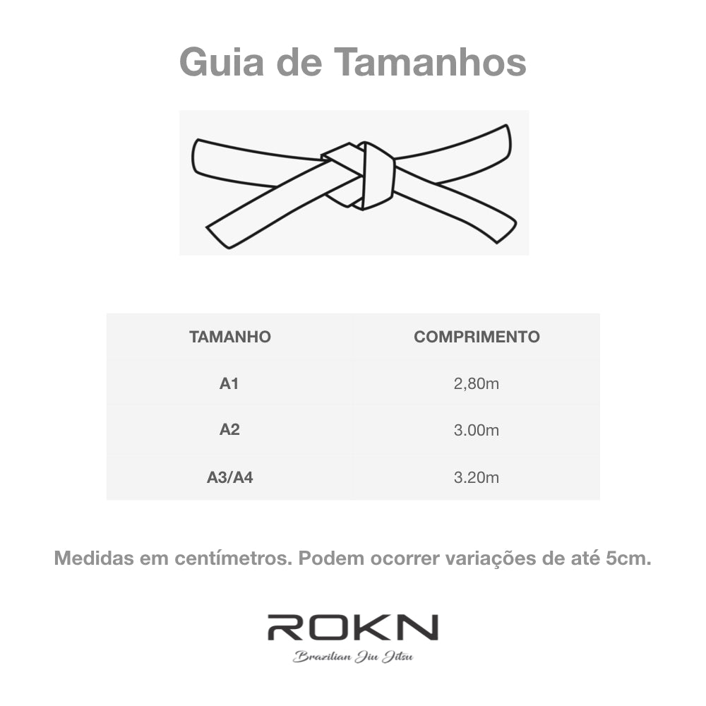 Faixa de Jiu-Jitsu ROKN Roxa