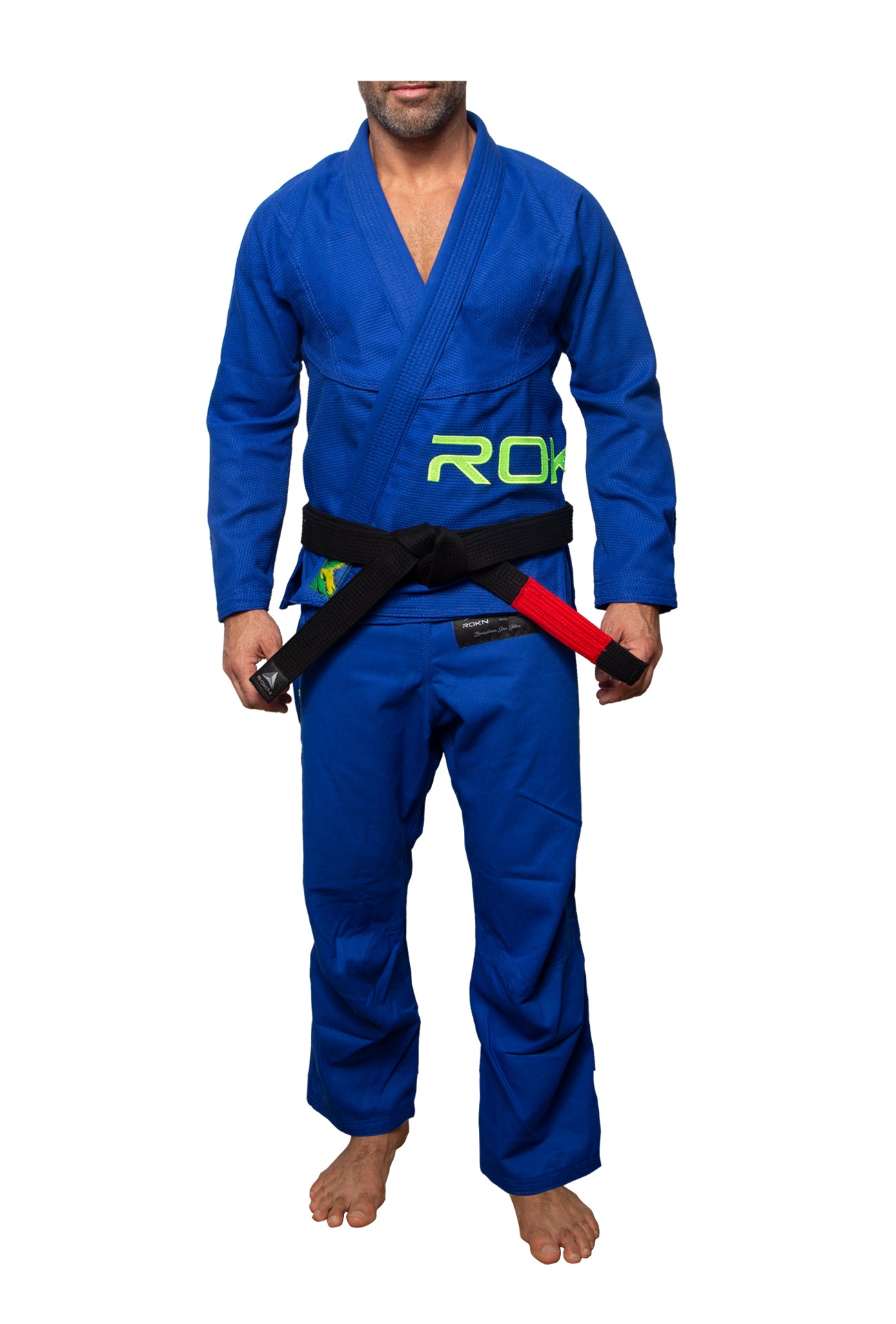 Kimono Jiu Jitsu ROKN Evolution NEON Azul