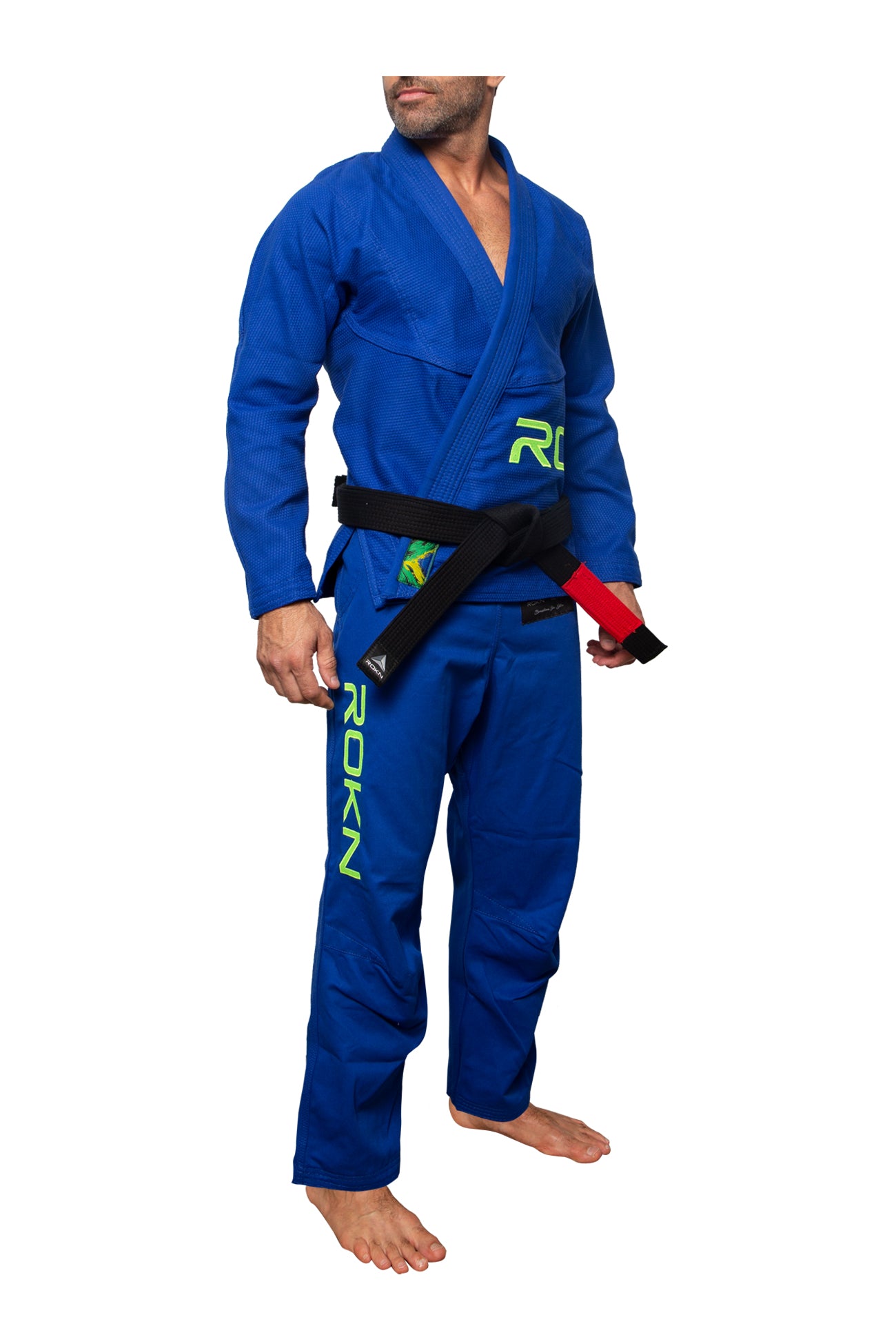 Kimono Jiu Jitsu ROKN Evolution NEON Azul