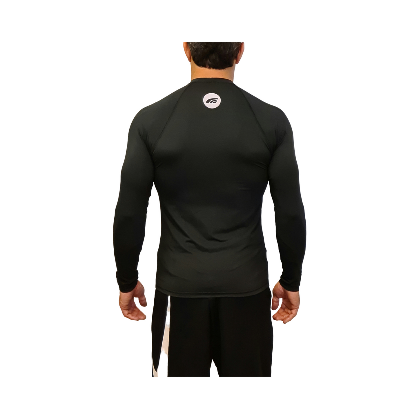 Camiseta ROKN Rashguard Manga Longa THERMOLITE  UV Preto Masculino