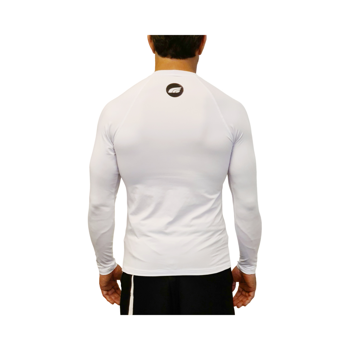 Camiseta ROKN Rashguard Manga Longa THERMOLITE UV Branco