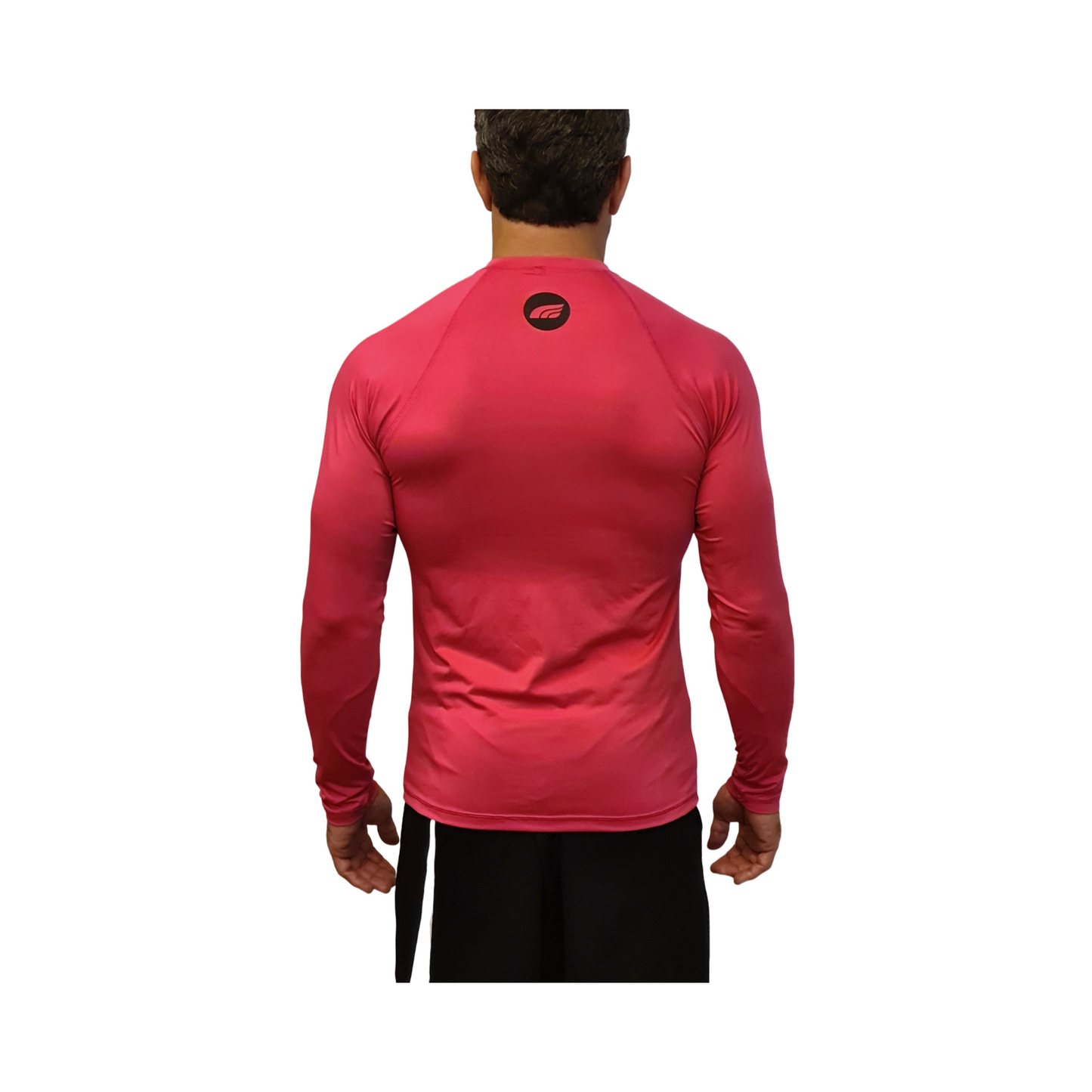 Camiseta ROKN Rashguard Manga Longa THERMOLITE  UV Rosa Masculino