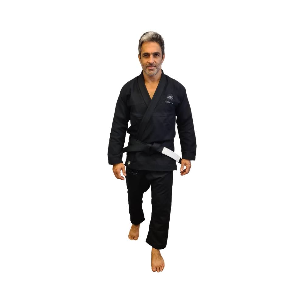 Kimono de Jiu Jitsu ROKN Avant ECLIPSE Preto