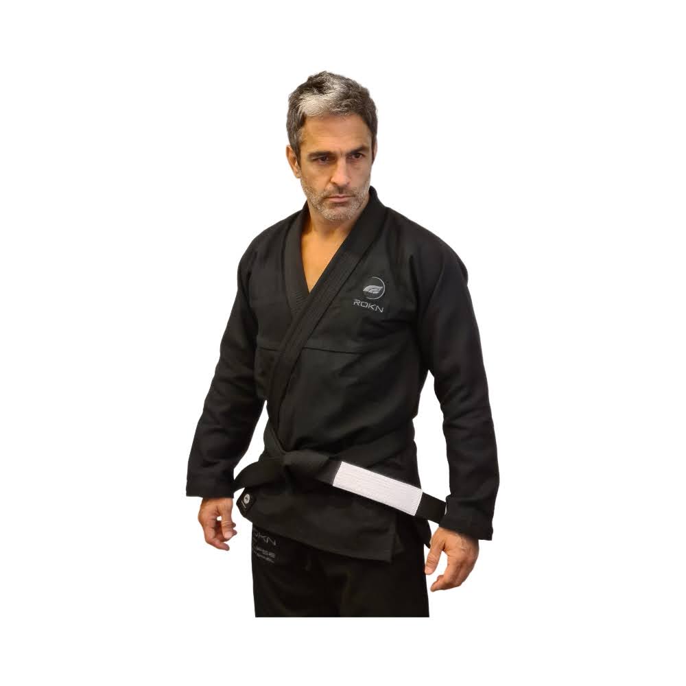 Kimono de Jiu Jitsu ROKN Avant ECLIPSE Preto